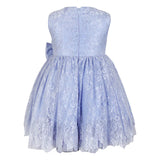 Stella Rossa Blue Bow Lace Dress