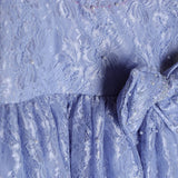 Stella Rossa Blue Bow Lace Dress