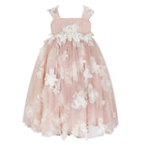 Stella Rossa Mauve 3D Floral Dress