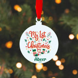 Personalised Ornament - My First Christmas