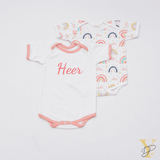 Look For Rainbows Bodysuits - Set Of 2