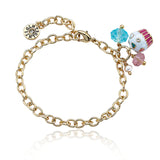 Cupcake Cluster Chain Bracelet