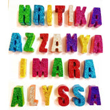 The Glitter Name Krayon Per Letter
