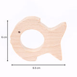 Wooden Dinosaur Blocks, Egg Shaker (Rattle) & Teether