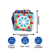 Activity Cube for Toddlers (Nautical)