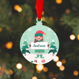 Personalised Ornament - Cute Christmas