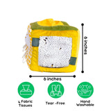 Activity Cube for Toddlers (Tropical)
