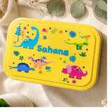 Bento Lunch Box Double Compartment - Dino