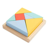 4 in 1 Shape Sorter Puzzle Block Wooden Educational Shape Sorting Puzzle Toy