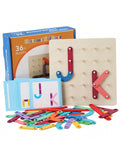 Montessori Nail Board Jigsaw Puzzle