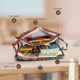 3-Zip Toiletries Organizer - Sports