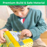 Activity Cube for Toddlers (Tropical)