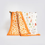 Baby Animals- Reversible Comfort Quilt