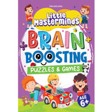 Little Masterminds: Brain Boosting Puzzles & Games Activity Book for Kids Age 6 and Up