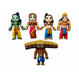 Ramayana Plush Dolls (Set of 5 dolls)