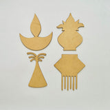Make your own wooden Festive Diwali decorations