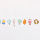 Ice cream kids bunting/garlands