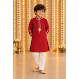 Ruby kurta set