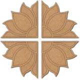 Make your own wooden Festive Lotus Rangoli