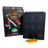 Berrybee 6-in-1 Montessori Pre-Writing Board, Educational & Durable (3 Subjects in 1)