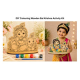 DIY Colouring Wooden Bal Krishna Activity Kit