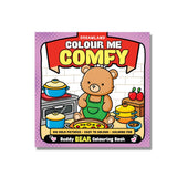 Colour Me Comfy – Buddy Bear- Bear-Themed Colouring Book for Kids, Teens, and Adults | Simple Bold Outlines, Relaxing and Cozy Designs