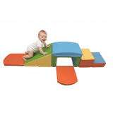 Oplus 6-piece Fun and versatile Soft Play Set for Kids - Multicolor