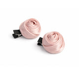 Pink satin rose