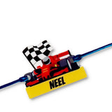 Personalized Name Rakhi for Kids - Kids Racing Car