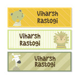 Waterproof Name Labels - Animal Hugs