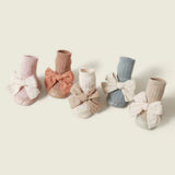 Bow Baby Booties