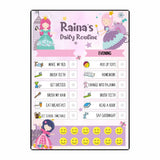 Daily Reward Chart Personalised - Princess Palace