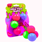 Scoobies Mini Tint Balls: Color-Changing Squishy Balls Set of 4 Balls (Pink, Blue, Purple & Green)