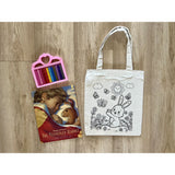 DIY Colouring Bunny Rabbit Tote Bag