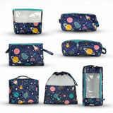 7 Piece Combo - Toiletries Organizer, Foldable Travel Kit, Medicine Kit, Multipurpose Travel Organizer