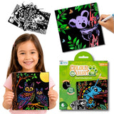 PepPlay Velvet Coloring Cards (Wild)