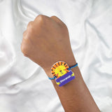 Personalized Name Rakhi for Kids - Animal Library