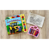 DIY Colouring Farm Animals Pouch
