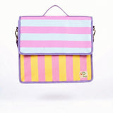 Timeless Stripes Personalized Kids Art & Stationery Folder Bag - Candy Stripe