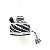 Zebra Hanging Lamp