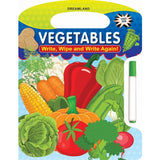 Write and Wipe Book - Vegetables