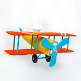 Yellow vintage Aeroplane Lamp