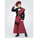 Traditional Scottish Citizen, Kids Halloween Costume Fancy Dress Up