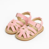 Pink rose sandal pre walker