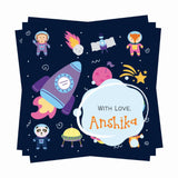 Gift Tags Square - Galaxy Vibes