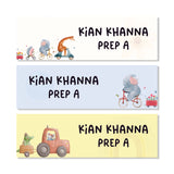 Waterproof Name Labels - Wild & cute