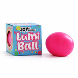 Lumi Ball (Pink)– The Glow-in-the-Dark Sensory Ball Squishy Fun for Kids | The Perfect Fidget Stress Buster
