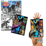Velvet Colouring Posters - City On Water