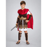 Brown Gladiator, Kids Halloween Costume Fancy Dress Up