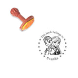 Book Stamp - Snowflakes Dreams